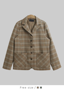 [jacket]카일 체크 자켓(베이직 클래식 check)