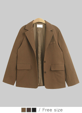 [jacket]파이브 자켓(클래식 베이직 포켓 싱글 코튼JK)