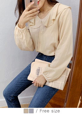 [blouses]젤린 블라우스(프릴 BL)