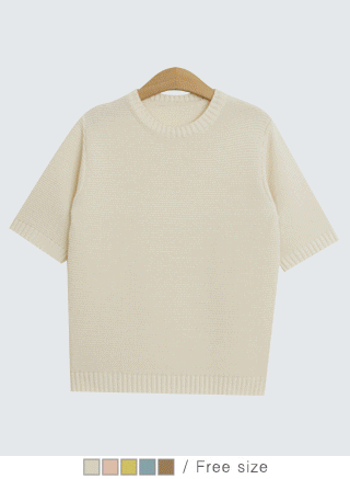 [knit]레나 니트(5부 knit)